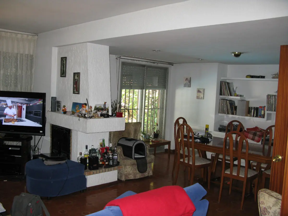 El salón antes de la obra.